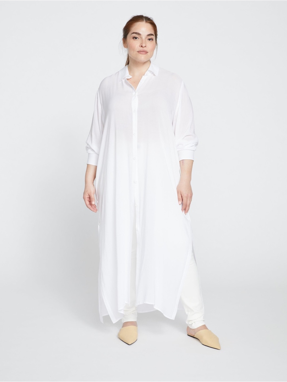 Universal Standard Nailah Button Down Tunic
